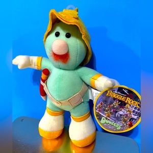 SESAME STREET FRAGGLE ROCK DOOZERS NWT SABABA TOYS 2004 PLUSH WITH ATTACHED TAG